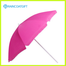 Großhandelskundengebundener Entwurfs-Förderung-großer Strand-Regenschirm im Freien